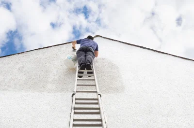 Peinture extérieure à la Genevraie — façades et ravalement